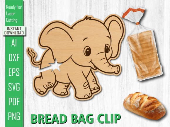 Animal Laser TBaby Elephant Bread Clip Review