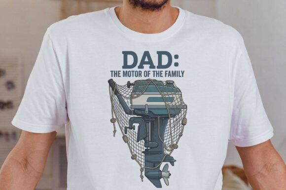 Funny Dad Fishing Sublimation PNG Review