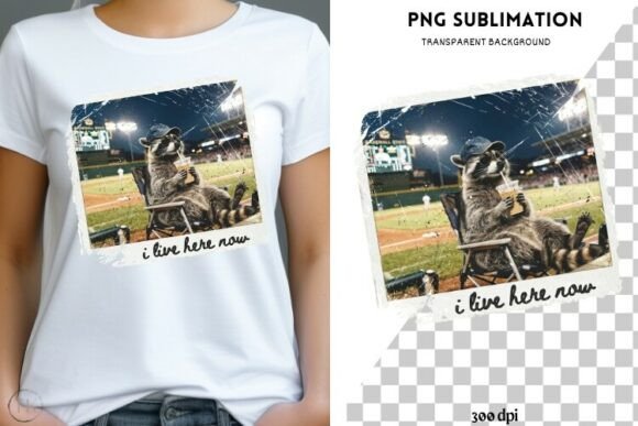 Funny Racoon Png Design for T-shirts Review