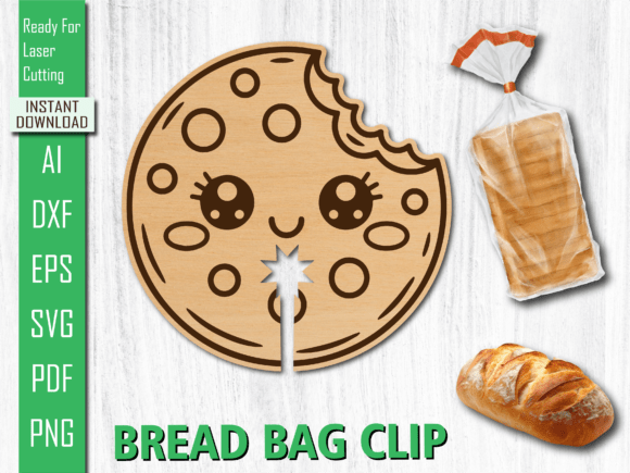 Laser Cut Bakery Cookie Bread Bag Clip Review